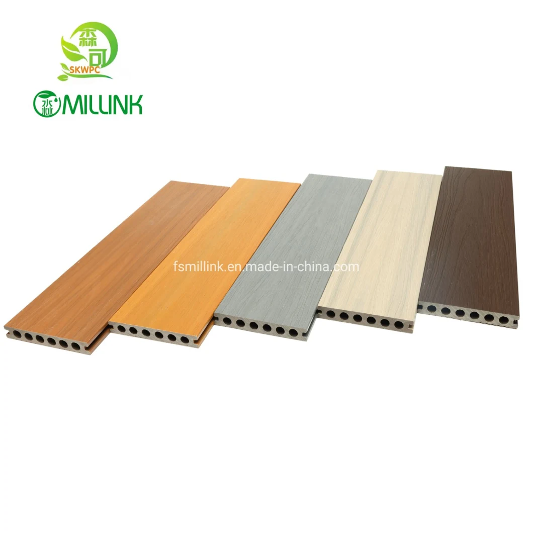 Waterproof Non-Slip Plastic PE WPC Co Extrusion Composite Flooring