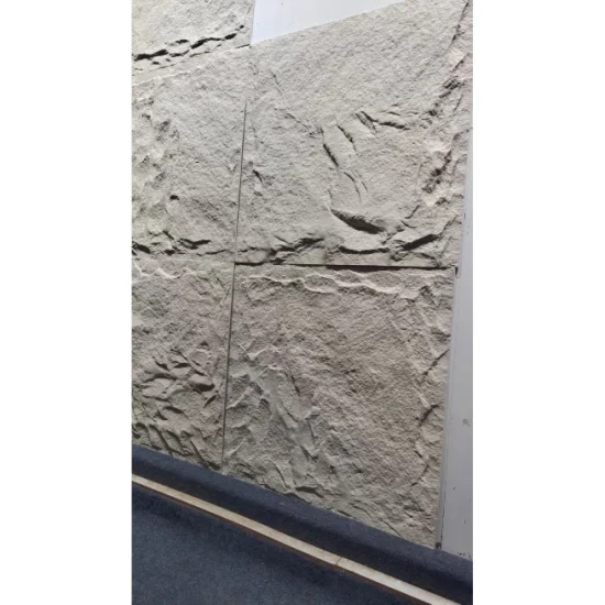 Panel de piedra de poliuretano Artificial, pared de imitación, piedra Cultural PU para KTV, decoración para sala de estar, Panel de pared de piedra Artificial de piedra PU