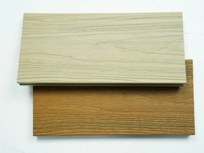 Coextrusión insonorizada WPC Tablero compuesto de madera y plástico Suelo de cubierta Agujero redondo
