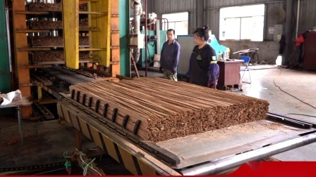 Cubierta exterior de compuesto de bambú de madera maciza resistente a la congelación//piso/piso